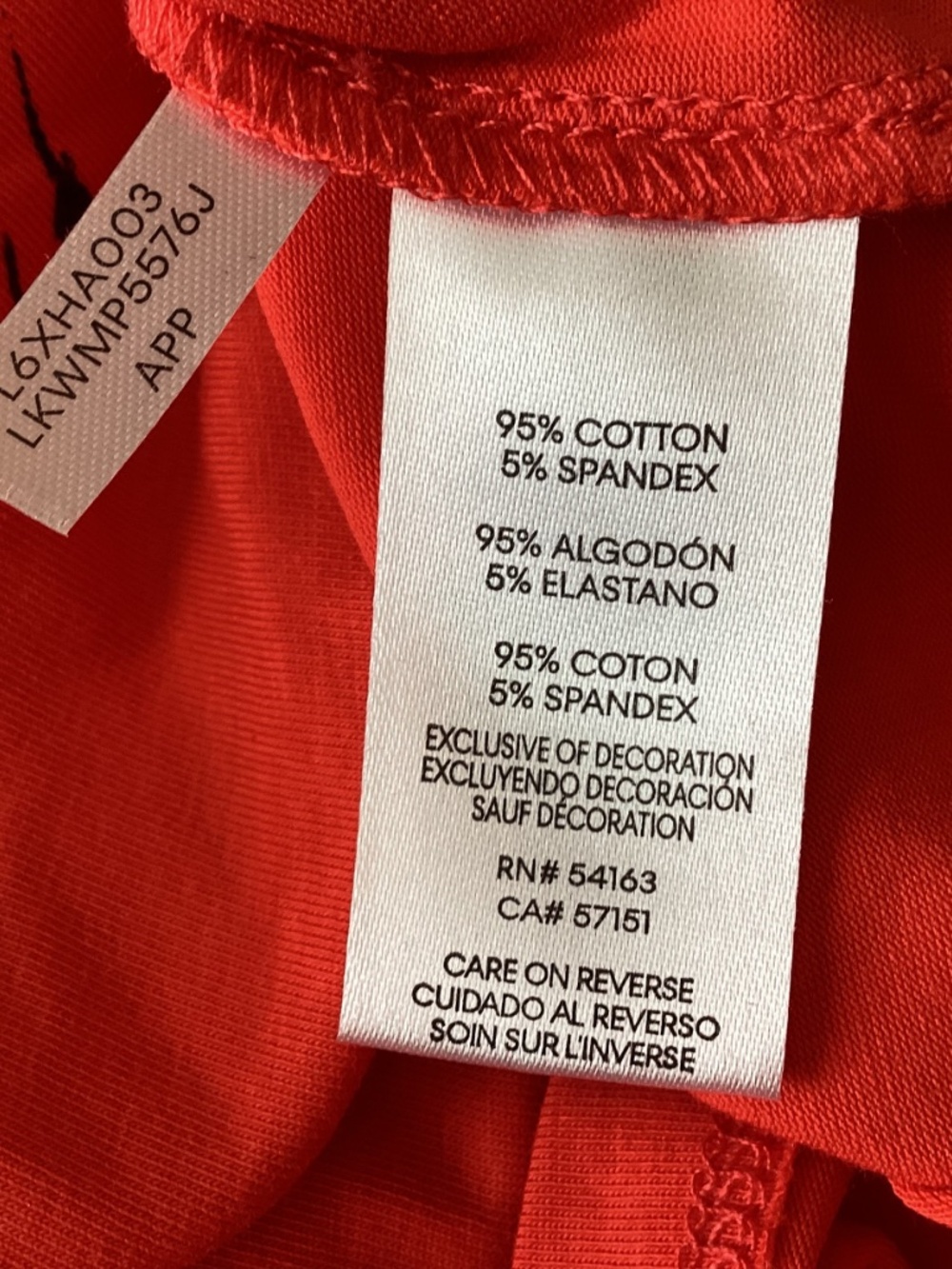 Karl Lagerfeld T-Shirt Women's, Apple Color Paris Logo Rhinestone, size S - Picture 7 of 8